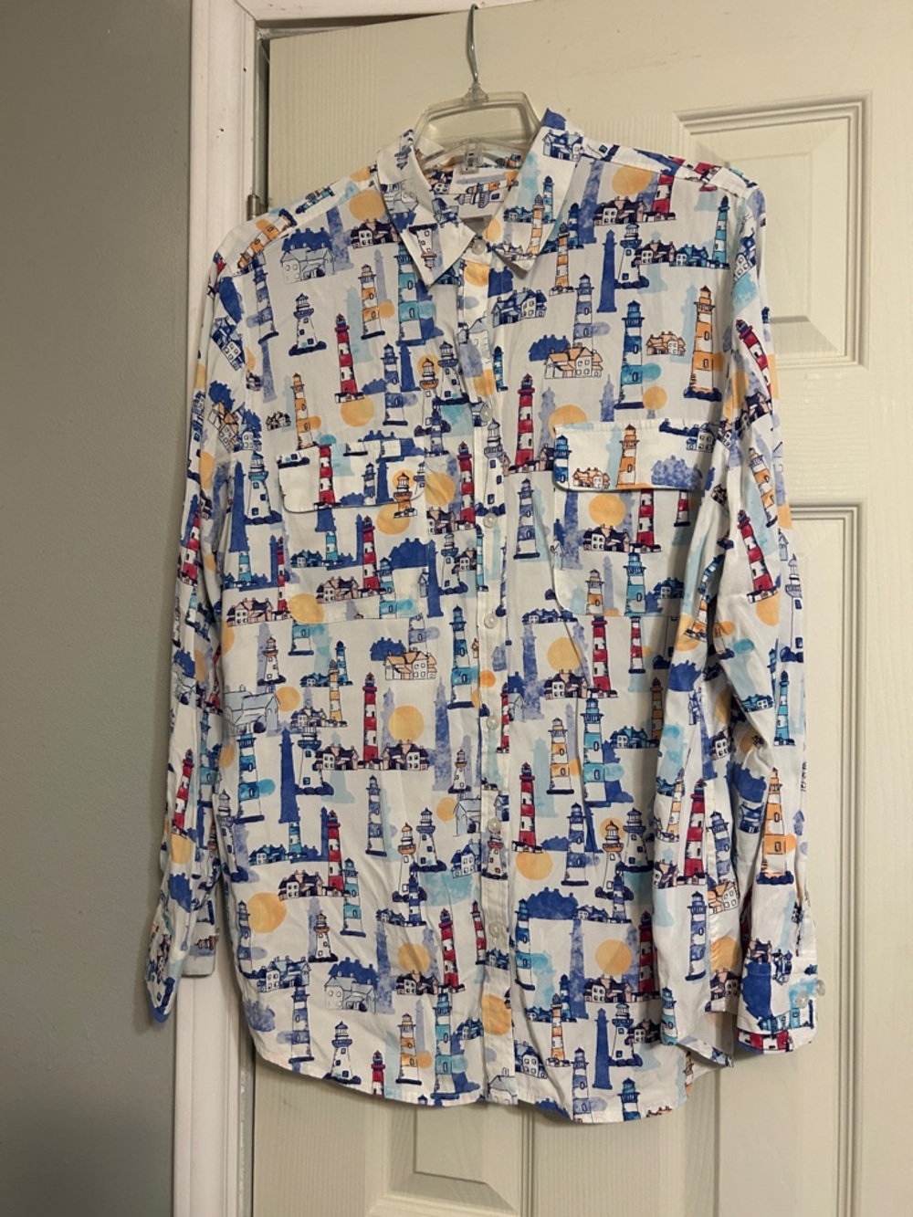 BOGO 1/2off🎒35%off3🛴 Chicos lighthouse shirt